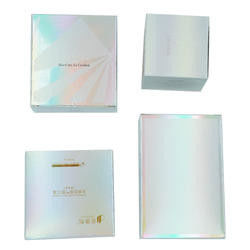 Cajas de regalo del paquete plano de la pendiente, caja de empaquetado olográfica con Front Lock