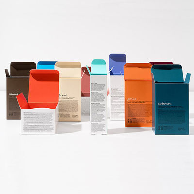 Recepción de encargo del OEM de los materiales de Logo Cosmetic Packaging Box Recycled