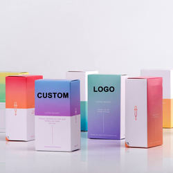 Caja de empaquetado cosmética de papel de Kraft/caja de empaquetado hermosa de Skincare
