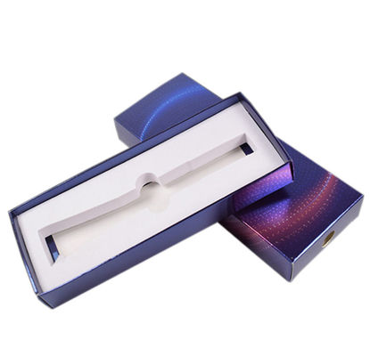 La cartulina reciclable caja de embalaje la caja de empaquetado cosmética de encargo del OEM