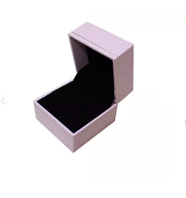 Caja de embalaje ISO9001 de la PU de la caja de la joyería de cuero exquisita de la piel sintética