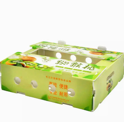 Estático anti de la caja del volumen de ventas de la placa del hueco de las cajas de empaquetado plásticas de la fruta de los PP