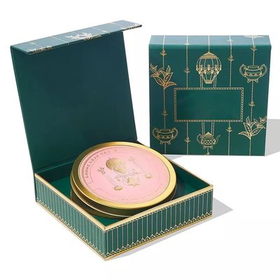 Caja de empaquetado del té del OEM/del ODM, bote de encargo del té del metal con la tapa