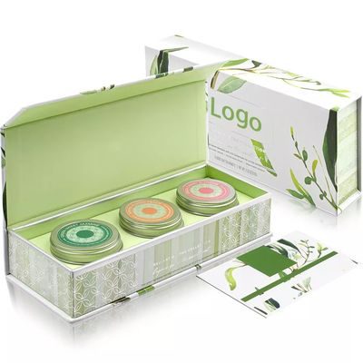 Caja de empaquetado del té del OEM/del ODM, bote de encargo del té del metal con la tapa
