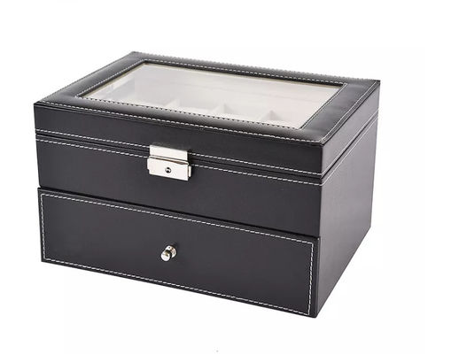 cajas de empaquetado de empaquetado de madera ISO9001 del reloj de la colección de las cajas del MDF 20pcs