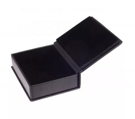 Rectángulo de cuero FSC de la PU de regalo del terciopelo del ODM de la madera contrachapada superior de la caja