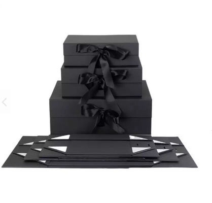 Caja de cartón magnética biodegradable de Debossing de la caja de regalo que se casa reciclable