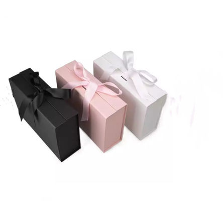 Caja de cartón magnética biodegradable de Debossing de la caja de regalo que se casa reciclable