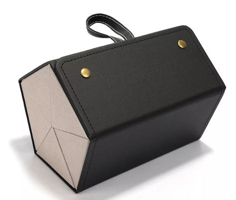 SGS exquisito de cuero de la caja de regalo de las gafas de sol de la caja de joyería de la PU del ODM