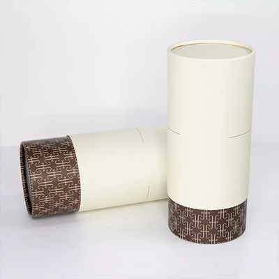 Tubo de lujo de la ronda de la cartulina, caja de papel rígida del cilindro para empaquetar