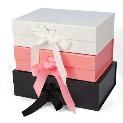 Doble la caja de empaquetado cosmética Skincare encajona el empaquetado de lujo magnético de la caja de regalo