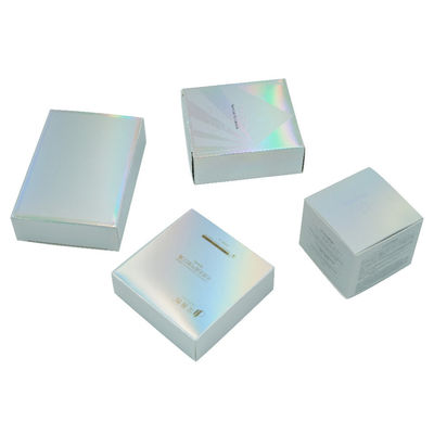 Cajas de regalo del paquete plano de la pendiente, caja de empaquetado olográfica con Front Lock