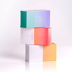 Caja de empaquetado cosmética de papel de Kraft/caja de empaquetado hermosa de Skincare