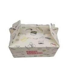 Tiesura de la caja del ODM Fried Chicken Customized Food Packaging la buena recicló