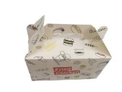 Tiesura de la caja del ODM Fried Chicken Customized Food Packaging la buena recicló