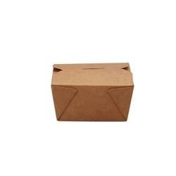 Caja de empaquetado biodegradable disponible de los alimentos de preparación rápida de la caja 800ml del acondicionamiento de los alimentos del ODM