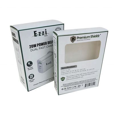 Caja de empaquetado amistosa biodegradable de la caja de encargo CMYK Eco del plegamiento del cartón