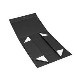 Ropa plegable que empaqueta la caja de regalo de papel de Debossing Kraft de la caja hecha a mano