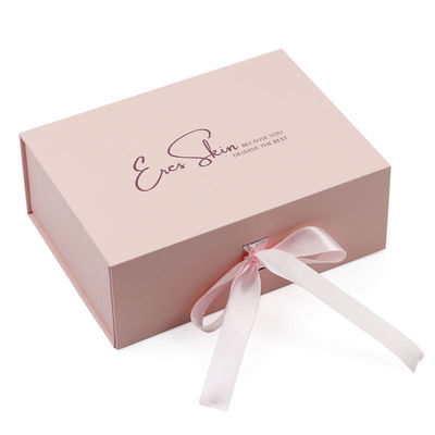 Ropa acanalada que empaqueta la caja de regalo magnética plegable reciclada caja ISO9001