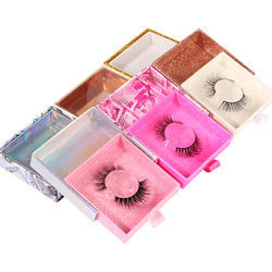 Caja de empaquetado de la pestaña de encargo de Mink Lash Boxes Recycable Private Label