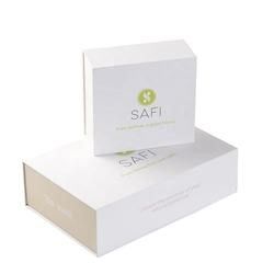 Caja de regalo magnética plegable de empaquetado cosmética de la caja del cuadrado de Elegent