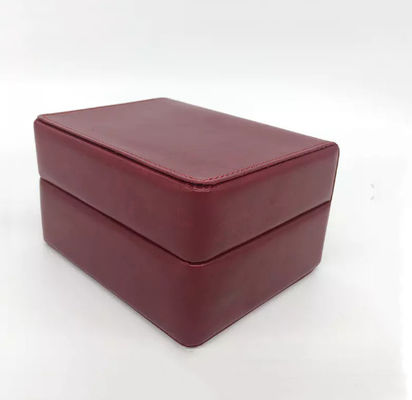 Caja de cuero ambiental de la PU que graba en relieve el ODM de lujo de la caja del regalo del reloj