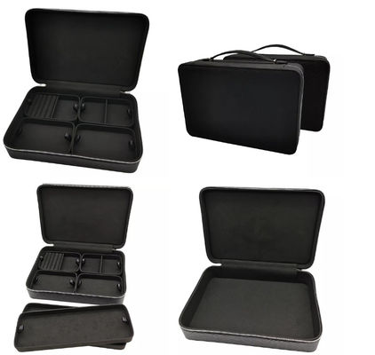 Caja de reloj de cuero de la caja de joyería del viaje de la cartulina de la caja de la PU del ODM ISO9001