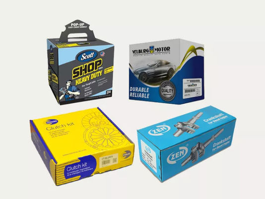 Piezas de automóvil abonablees que empaquetan el ODM respetuoso del medio ambiente rígido de la caja de la caja