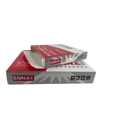Caja de papel de embalaje de laminación brillante de empaquetado de la caja de cartón del ODM compostable