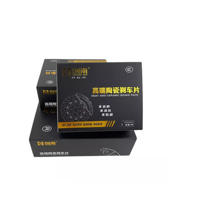 Cajas de envío negras de la cartulina acanalada pequeño Debossing ISO9001