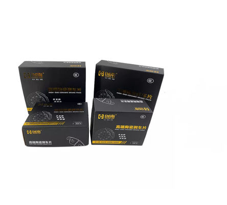 Cajas de envío negras de la cartulina acanalada pequeño Debossing ISO9001