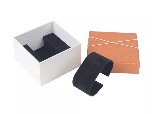 Caja de reloj de papel amistosa de empaquetado de Eco de la caja del reloj ISO9001