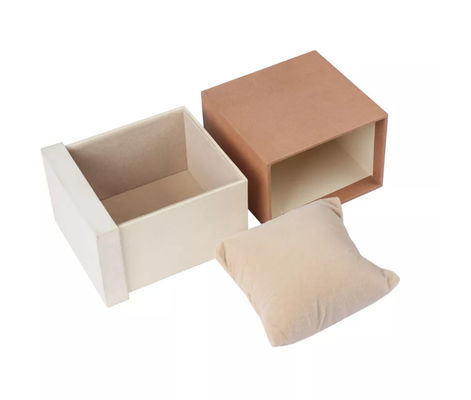 Caja de reloj de empaquetado del papel de regalo de la caja del reloj del ISO con el cajón