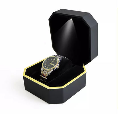 Caja de reloj llevada hecha a mano de empaquetado de la caja del reloj del octágono del OEM