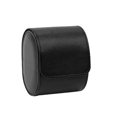 Logotipo personalizado de caja de embalaje de reloj de pulsera de cuero PU 3.9 * 3.2 * 2.7 in