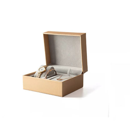 Terciopelo de gama alta de empaquetado el 15*13*7.6cm de la caja del reloj de Ruizhuo