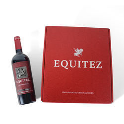 Cajas de empaquetado del anuncio publicitario del vino de las cajas de regalo de la botella de vino de la cartulina para 3 paquetes de la botella