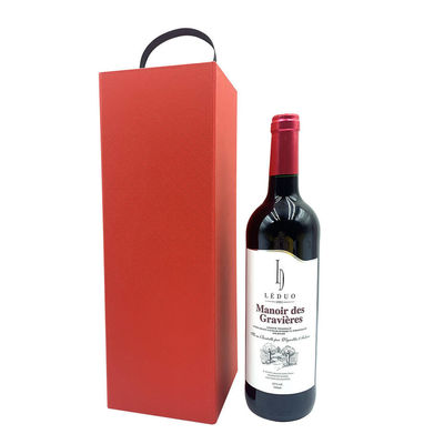 Certificación modificada para requisitos particulares de las cajas de regalo de la botella de vino del tamaño ISO9001