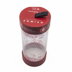 Las cajas del ODM Logo Wooden Wine Bottle Gift del OEM encuadiernan el tubo de papel
