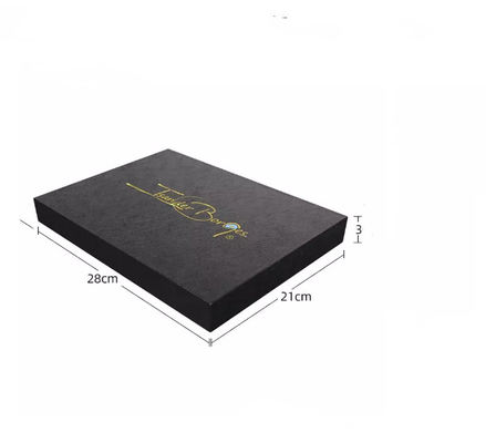 Caja de regalo de sellado caliente del sistema de los cubiertos de Logo Dinnerware Packaging Boxes ISO