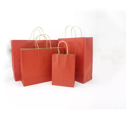 El bolso de empaquetado de Kraft del pan llano recicló colorido impresa biodegradable