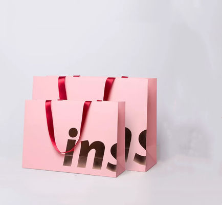 Kraft recicló el bolso de compras de la manija del lazo del cartón de la bolsa