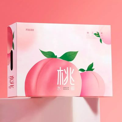 Cajas de empaquetado de la fruta de cartón corrugado que barnizan las cajas de embalaje de Apple