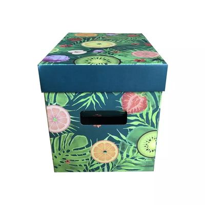 La pared doble acanaló las cajas para la laminación de empaquetado/la grabación en relieve de la fruta