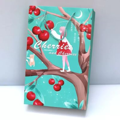 Cajas de cartón vegetales respetuosas del medio ambiente de la fruta CMYK/color de Pantone