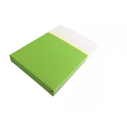 El plegado en abanico de las lentes de contacto de CMYK recicló la grabación en relieve de empaquetado de la caja de papel