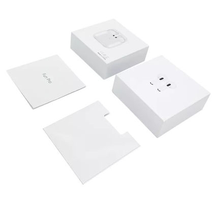 La electrónica de Pantone caja de embalaje la caja de embalaje BSCI del auricular de la cartulina