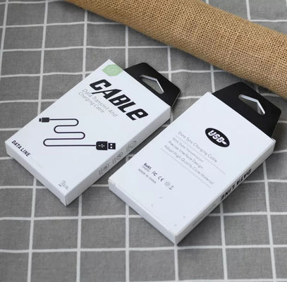 Cajas de embalaje de la electrónica de CMYK que graban en relieve el producto alimenticio Logo Printed Cardboard Boxes