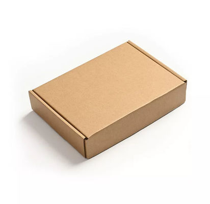 El OEM acanaló el estilo simple biodegradable ISO de las cajas de embalaje de los regalos
