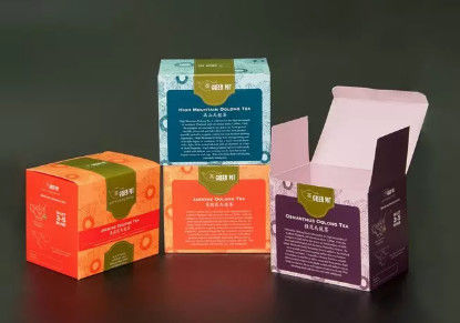 Certificados personalizados del FSC BSCI ISO de las cajas del té de la cartulina del cartón